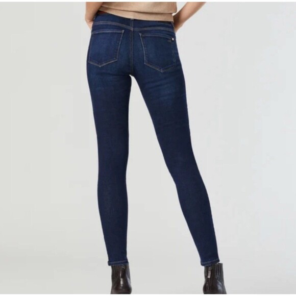 Free People We The Free Dark Blue Skinny Jeans Size 25 - Picture 1 of 4
